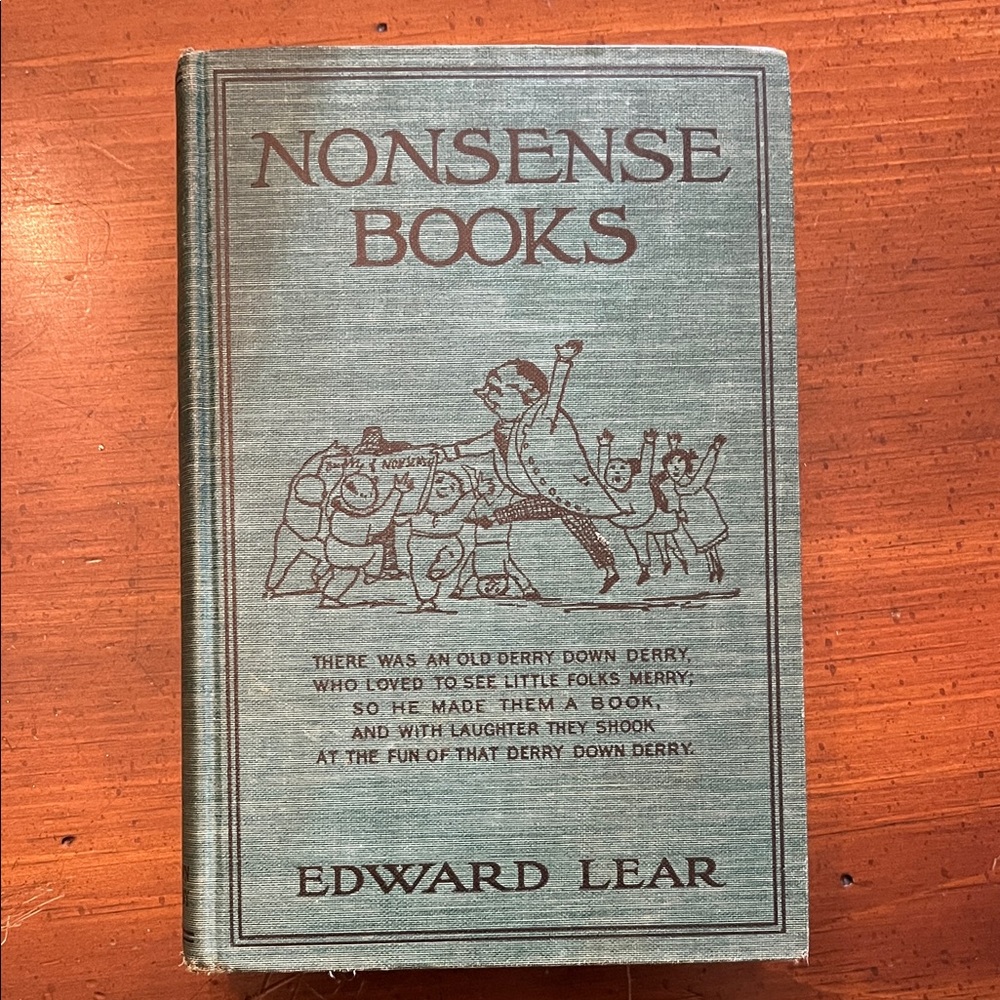 Edward Lear Nonsense Books Hardcover